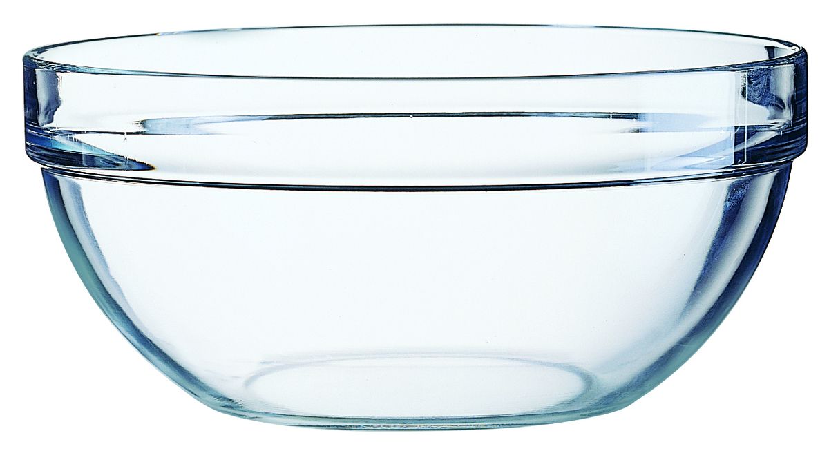 Confezione 6 pezzi COUPELLE VERR �10  CM TRSP EMPILABLE
