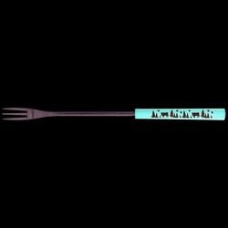 Confezione 1 pezzo SET 6 FORCHETTE FONDUTA 3 DENTI