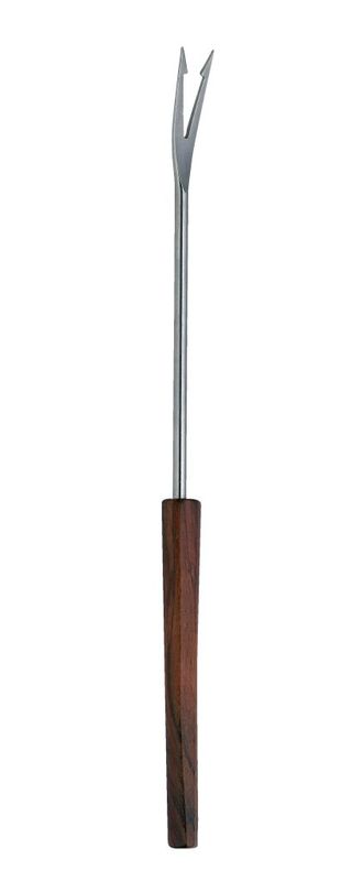 Confezione 12 pezzi FORCH.FONDUTA 2 D.INOX M/PALISS.