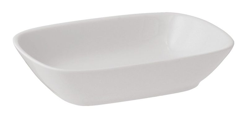 Confezione 12 pezzi RAVIERA RECTANG.14  CM HOTEL PORC BL