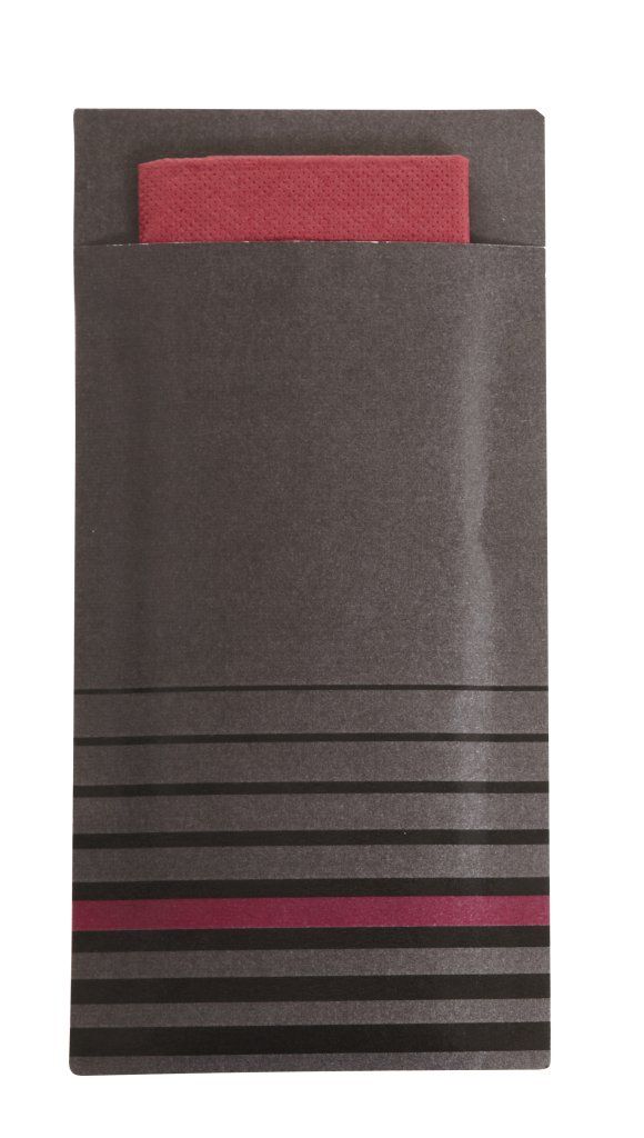 Confezione 1 pezzo CONF.200 POCHET.ISI GRIGIO/BORDEAUX