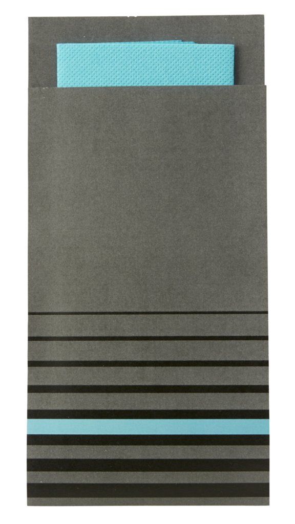 Confezione 1 pezzo CONF.200 POCHET.ISI GRIGIO/BLU LAGUNA