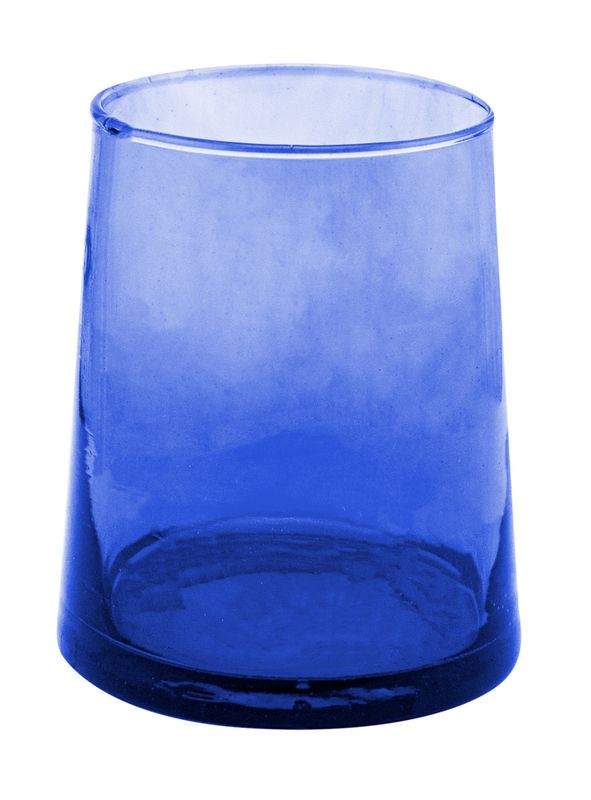 Confezione 6 pezzi BICCH.BASSO 25CL RICICLATO BLU LILY