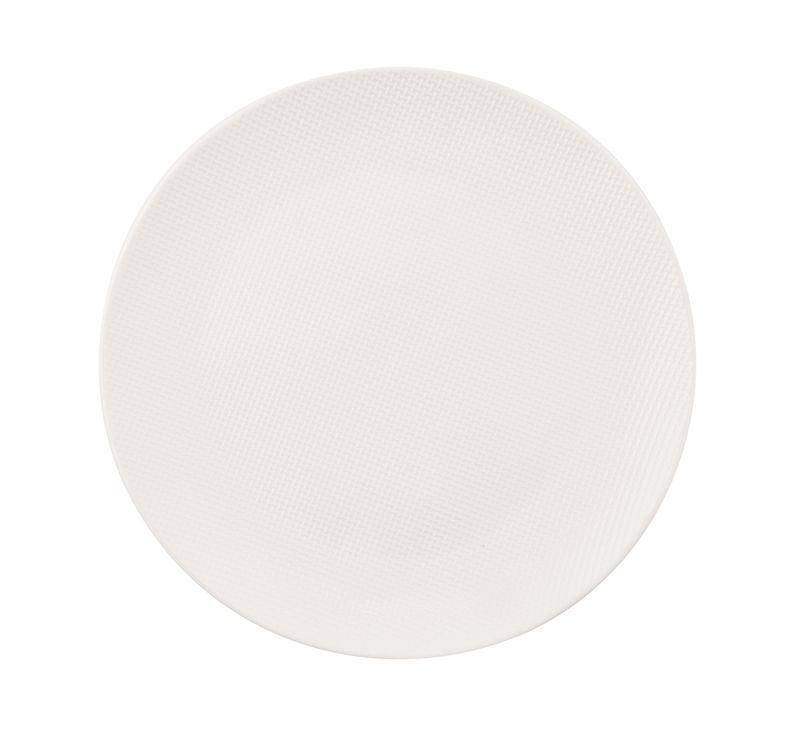 Confezione 12 pezzi PIATTO COUPE 25,5CM BIANCO LINEN