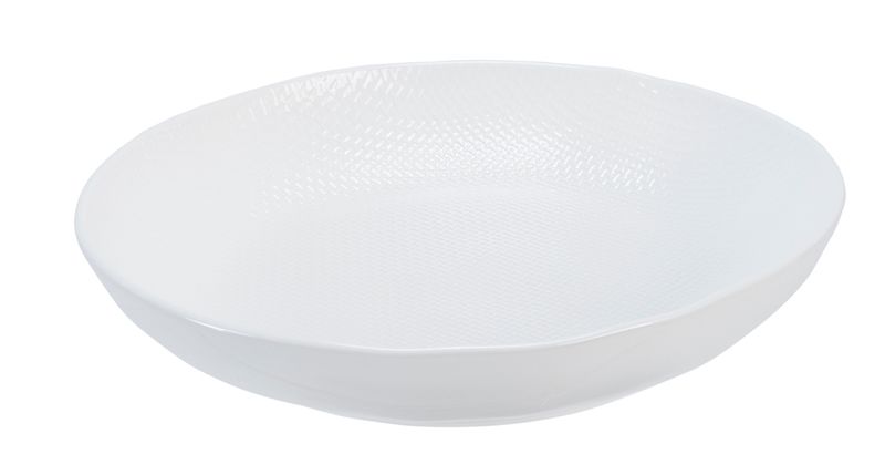 Confezione 12 pezzi PIATTO FONDO COUPE 23,5CM BIANCO LINEN