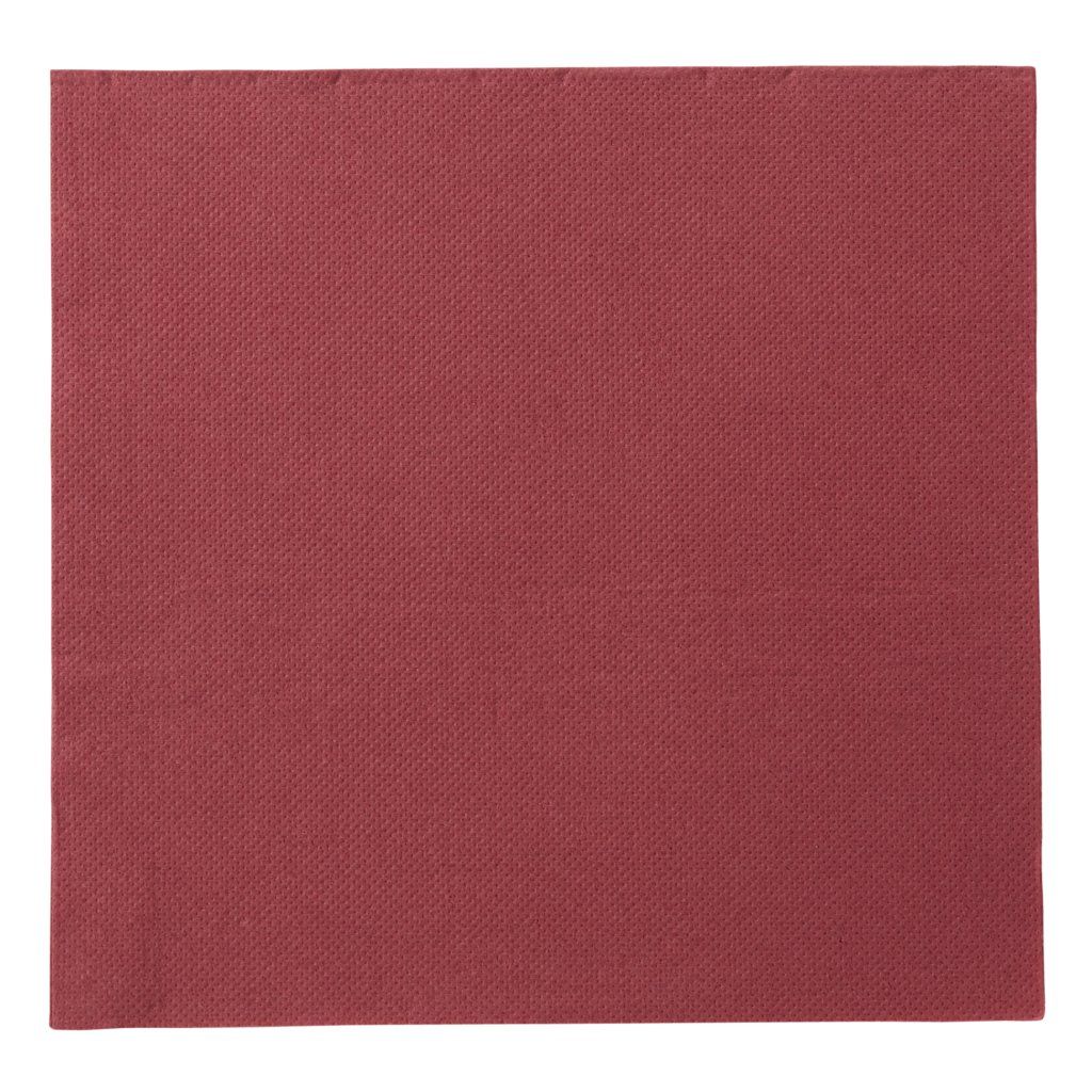 Confezione 18 pezzi CONF.50 TOV.38X38 2 VELI BORDEAUX LISAH