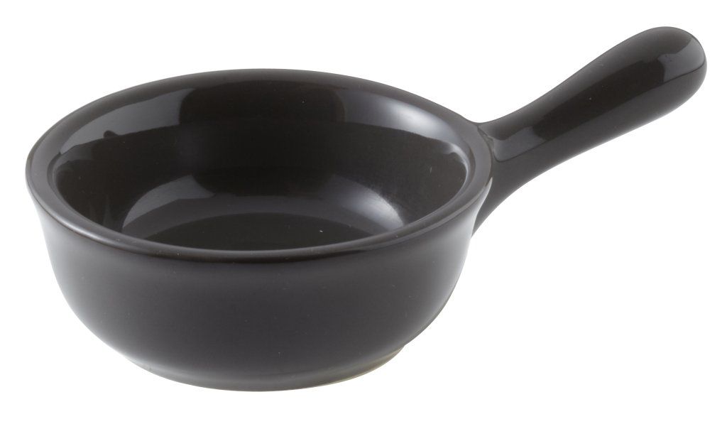 Confezione 12 pezzi MINI CASSERUOLA D6CM H3CM 3CL NERO