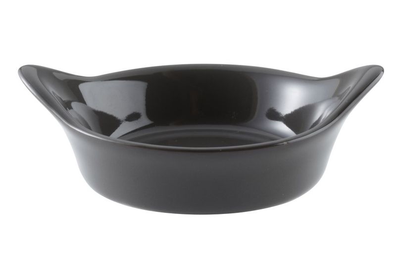 Confezione 12 pezzi MINI PIATTO ORECCHIE D6,5 H2,5 3CL NERO