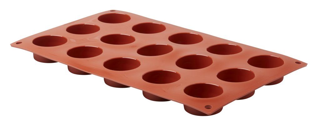 Confezione 1 pezzo STAMPO SILICONE 15 FORI 1/3 1D4. H2CM