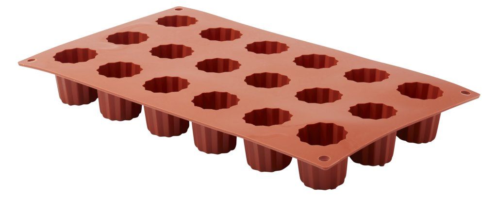 Confezione 1 pezzo STAMPO SILICONE 18 BORDELAIS 1/3 D35 H35