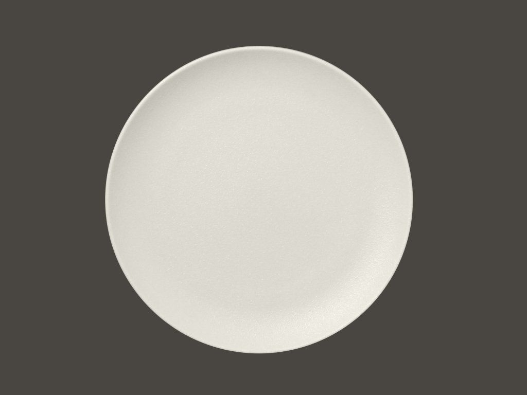 Confezione 12 pezzi PIATTO COUPE 24CM BIANCO SABBIA NEO FUSION