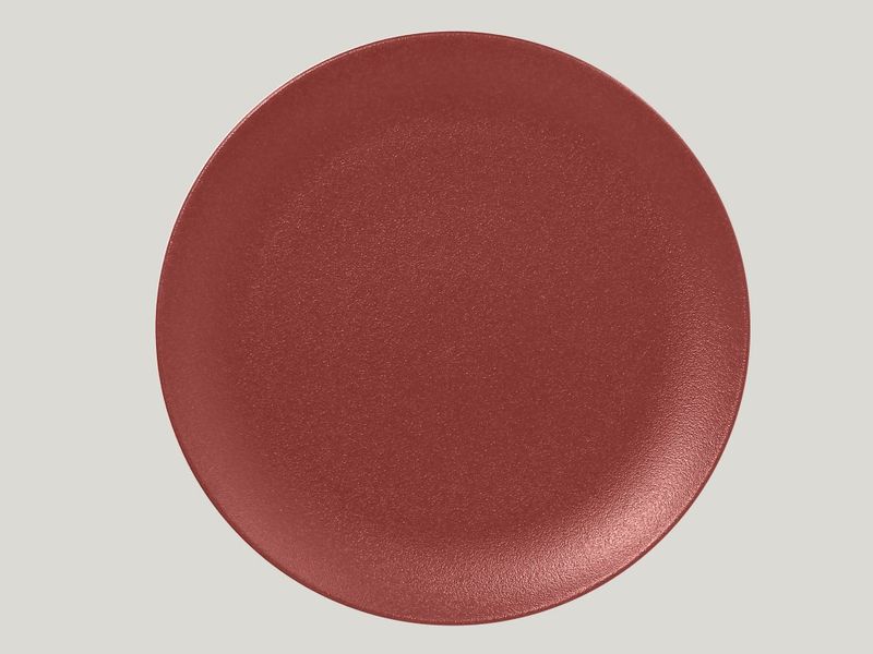 Confezione 12 pezzi PIATTO COUPE 21CM ROSSO MAGMA NEO FUSION