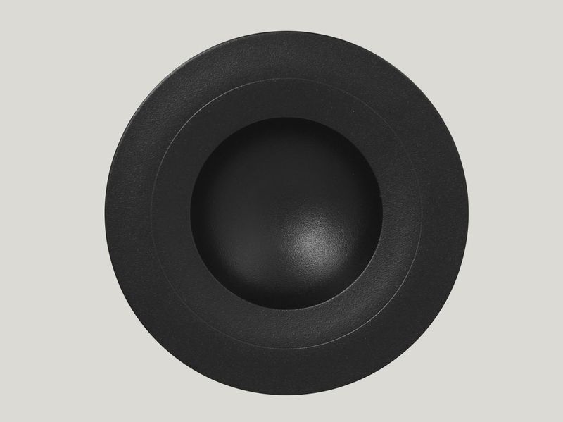 Confezione 6 pezzi PIATTO GM PRINCE 29 NERO VULCANO NEO FUSION