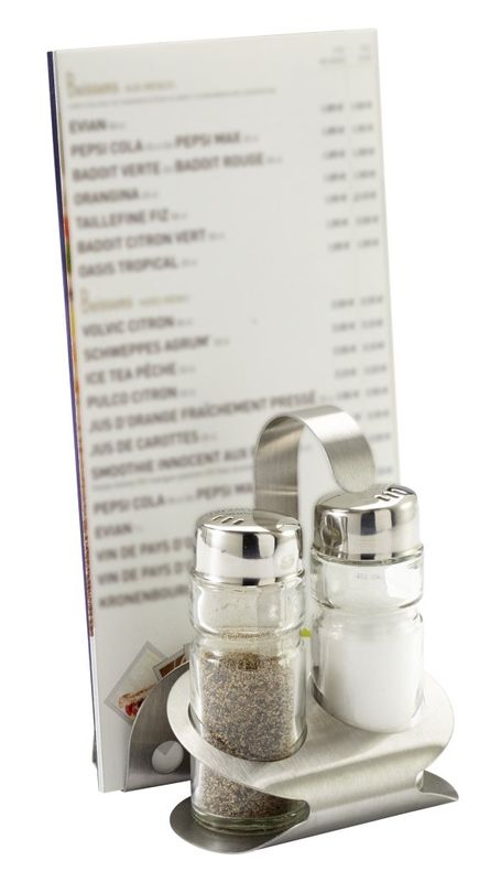 Confezione 1 pezzo MENAGERE 2PZ INOX SALE/PEPE NOVA