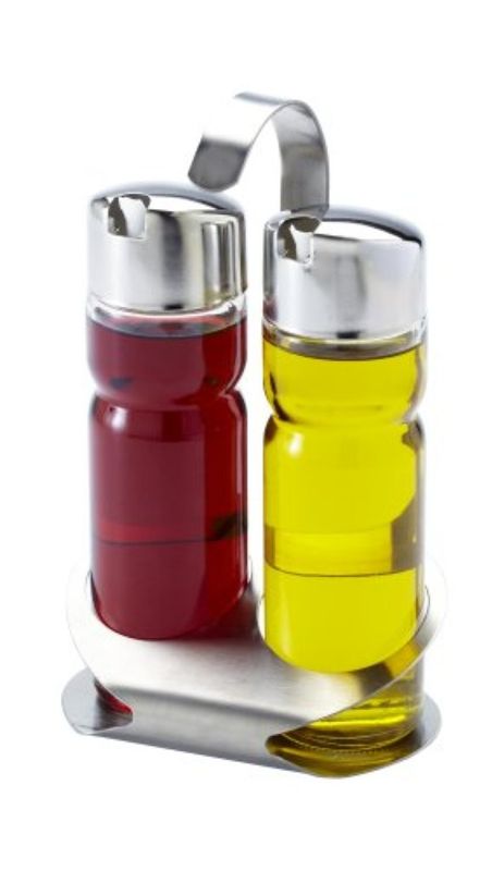 Confezione 1 pezzo MENAGERE INOX OLIO/ACETO NOVA