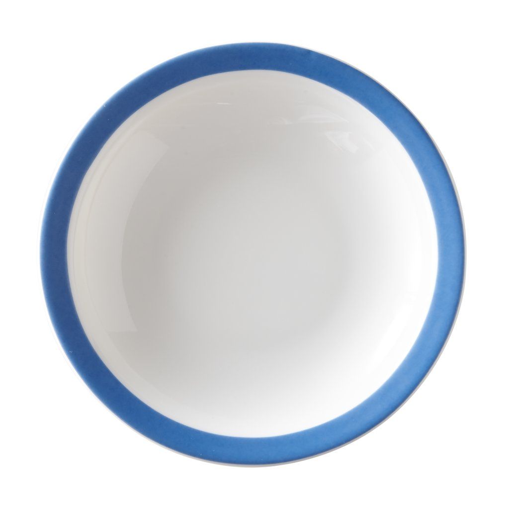 Confezione 12 pezzi PIATTO FONDO 15CM OPTIMA BLEU PORCEL.