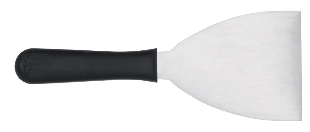 Confezione 1 pezzo PALETTE TRIANGLE INOX 10  CM MAN.PLAST