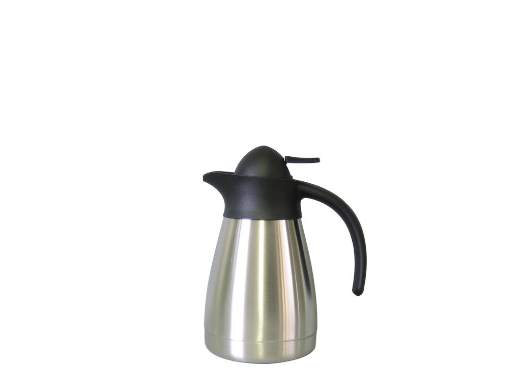 Confezione 1 pezzo CARAFFA TERMICA INOX 50  CL C/PULSANTE NOIR