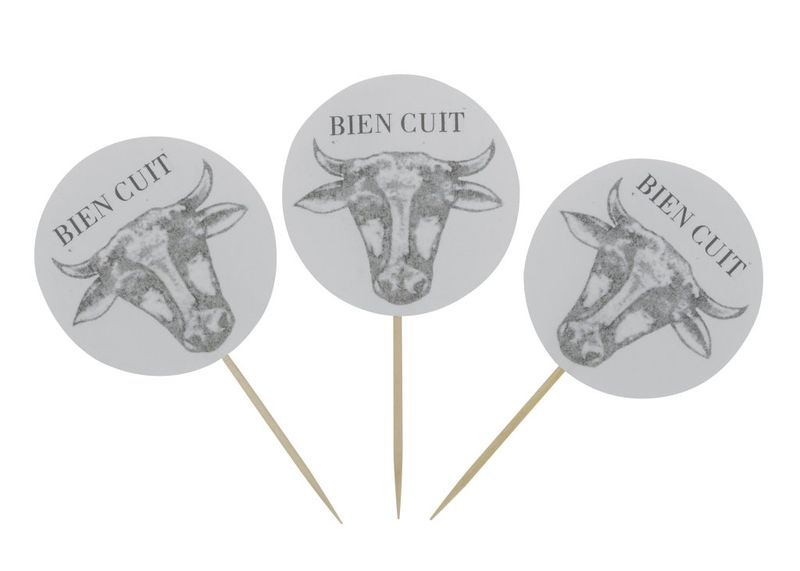 Confezione 1 pezzo P100 PICSTEACK BIENCUIT BOIS 6,5CM