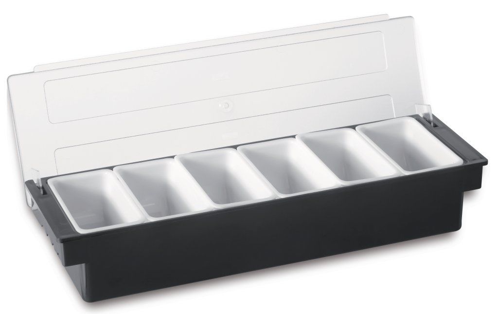 Confezione 1 pezzo PORTAINGREDIENTI 6 POSTI 49X16CM H9.7