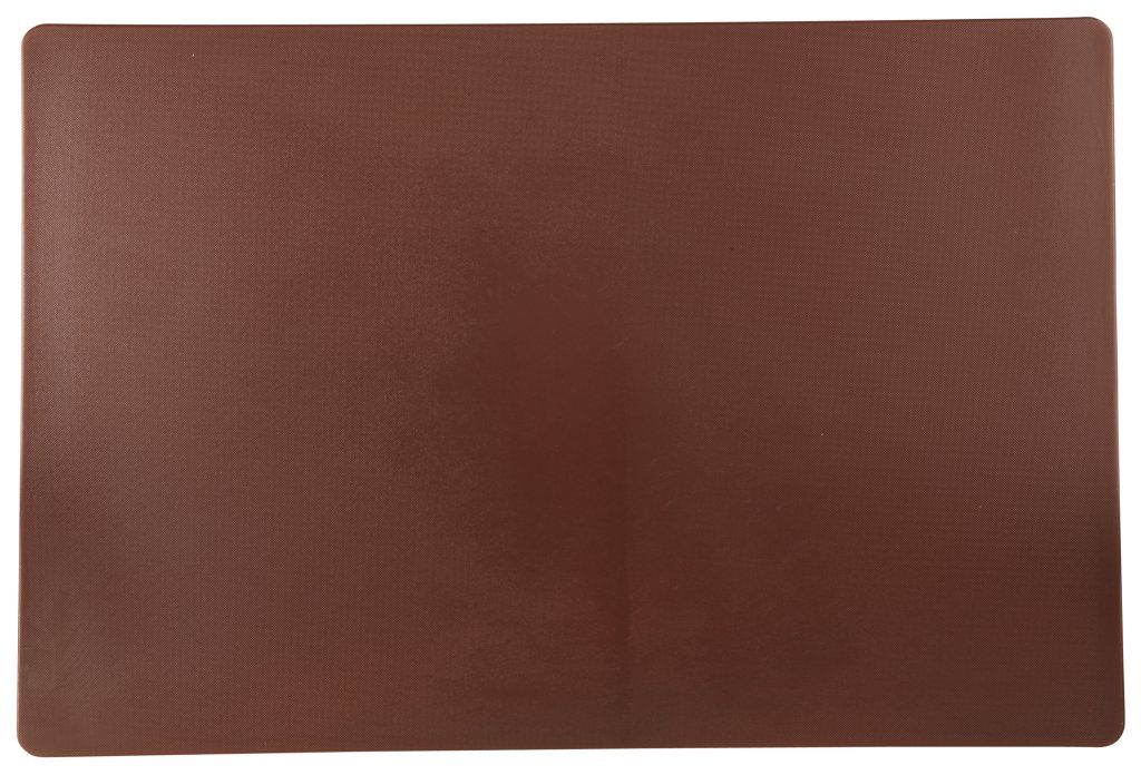 Confezione 1 pezzo TAGLIERE POLIET.MARRON CM.600X400X20