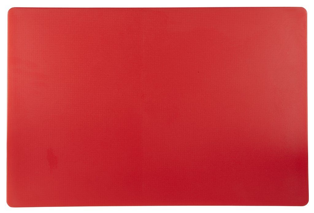 Confezione 1 pezzo TAGLIERE POLIET.ROSSO CM.600X400X20