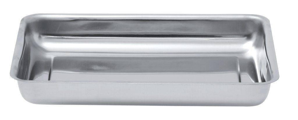 Confezione 1 pezzo PIATTO A GRATIN RETT.INOX 30X23CM