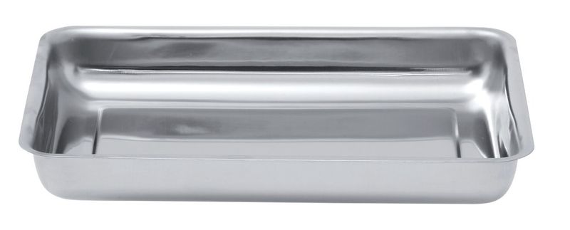 Confezione 1 pezzo PIATTO A GRATIN RETT.INOX 30X23CM