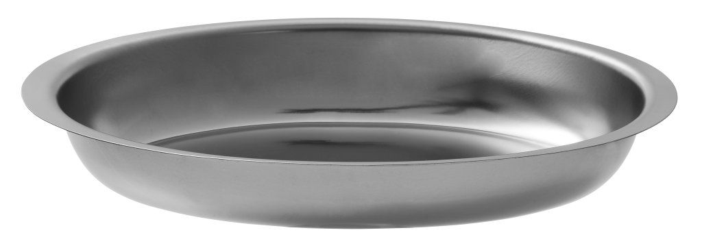Confezione 1 pezzo PIATTO A GRATIN OVAL INOX 25X17CM