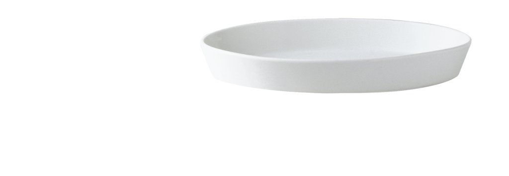 Confezione 2 pezzi PIATTO SABOT OVALE 32X22,5 CM PORCEL.