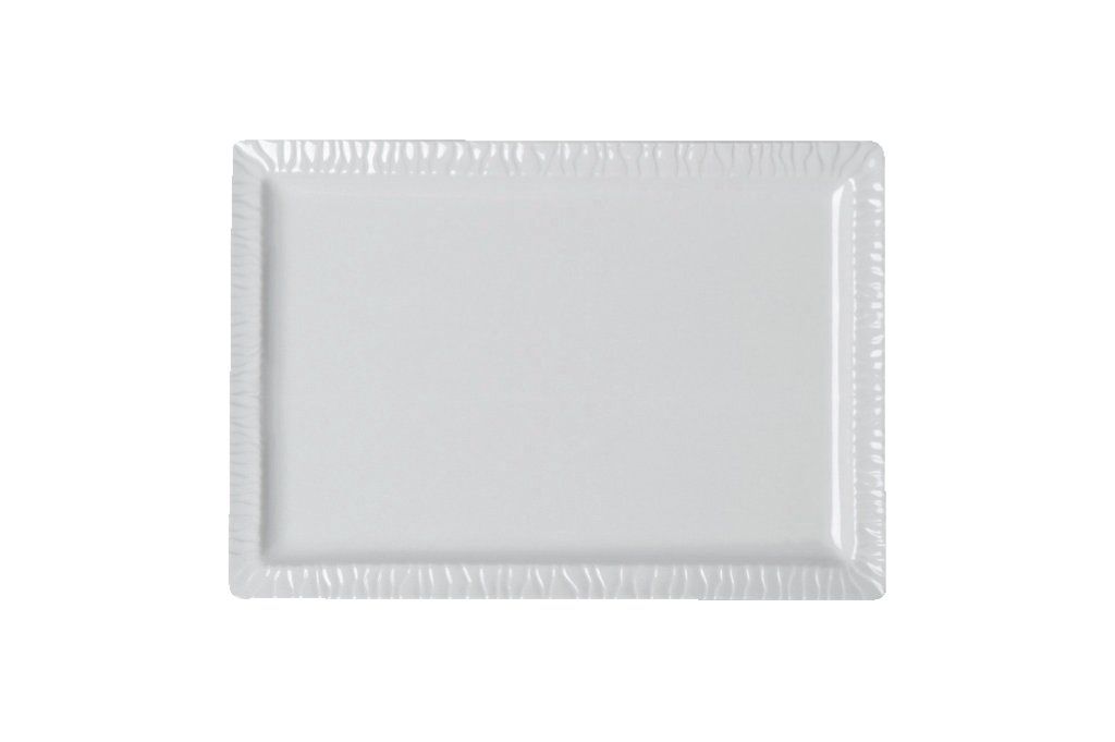 Confezione 6 pezzi PIATTO RETT 33X23CM PLAYA