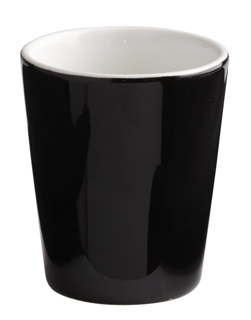 Confezione 12 pezzi BICCHIERE  10  CL H.7  PRISMO GRES NERO