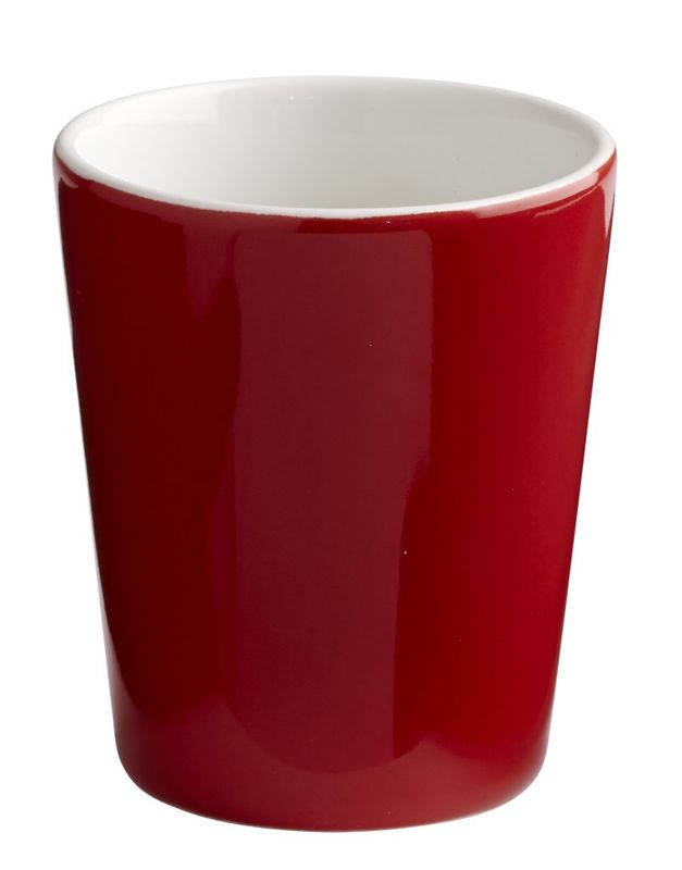 Confezione 12 pezzi BICCHIERE  10  CL H.7 PRISMO GRES ROSSO