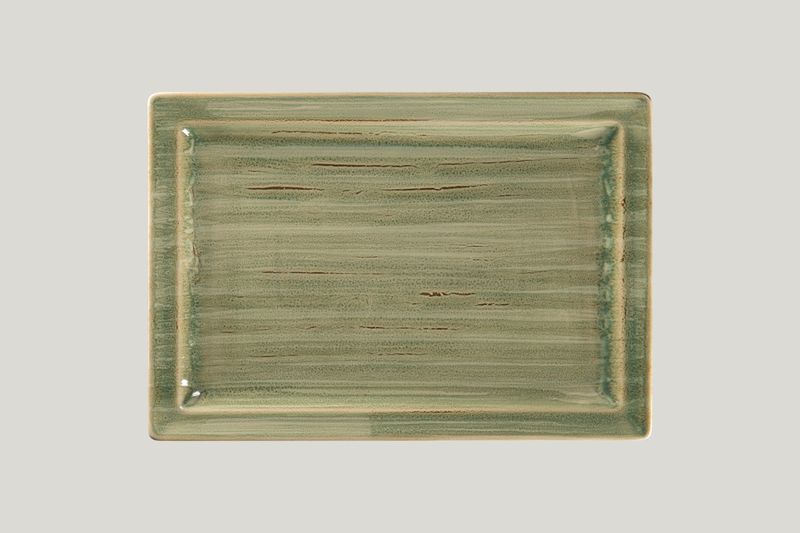 Confezione 12 pezzi PIATTO PIANO RETT 33,6X23EMER RAKSTONE