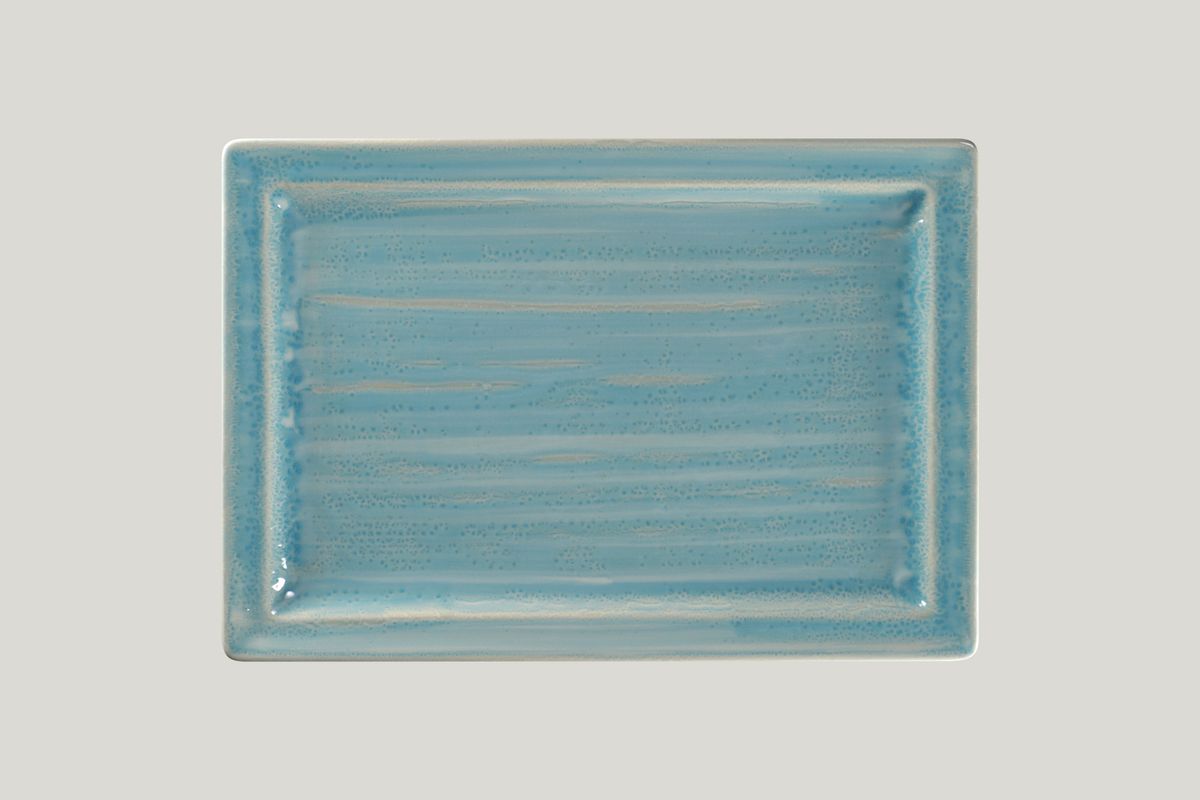Confezione 12 pezzi PIATTO PIANO RETT 33,6X23 SAPH RAKSTONE