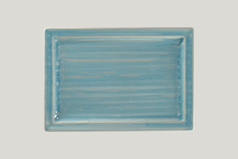 Confezione 12 pezzi PIATTO PIANO RETT 33,6X23 SAPH RAKSTONE