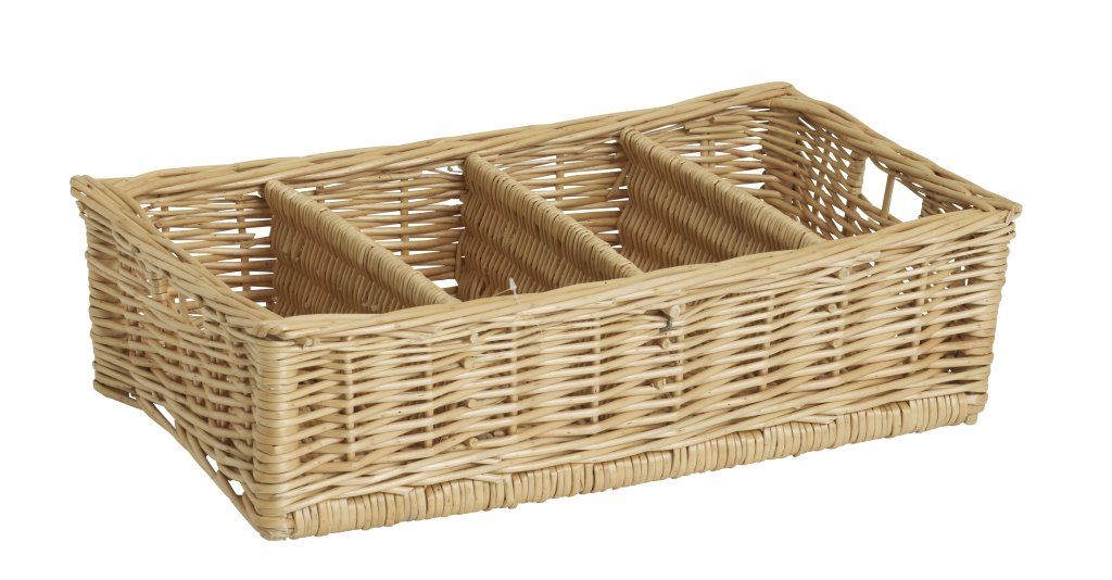 Confezione 1 pezzo PORTAPOSATE VIMINI 50X30 H15CM