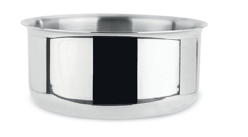 Confezione 1 pezzo RAMEQUIN INOX DIAM.8,8CM H.8,8 18CL