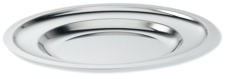 Confezione 1 pezzo PIATTO TONDO 30  CM   INOX