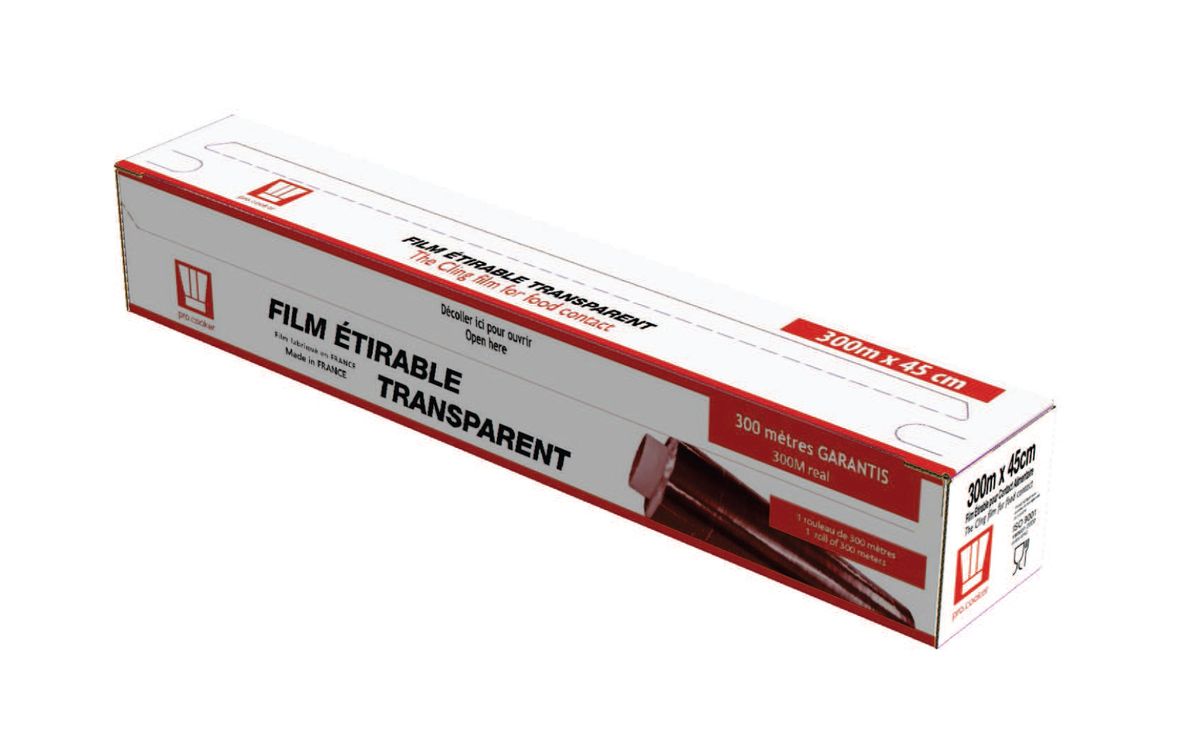 Confezione 1 pezzo ROTOLO FILM 0,30X300 SCATOLA DISTRIBUTORE