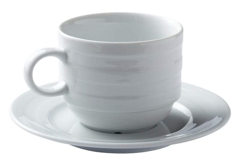 Confezione 12 pezzi PIATTINO THE COLAZIONE 15CM RUBY
