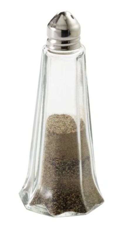 Confezione 12 pezzi PEPIERA INOX VETRO TOUR EIFFEL 11CM
