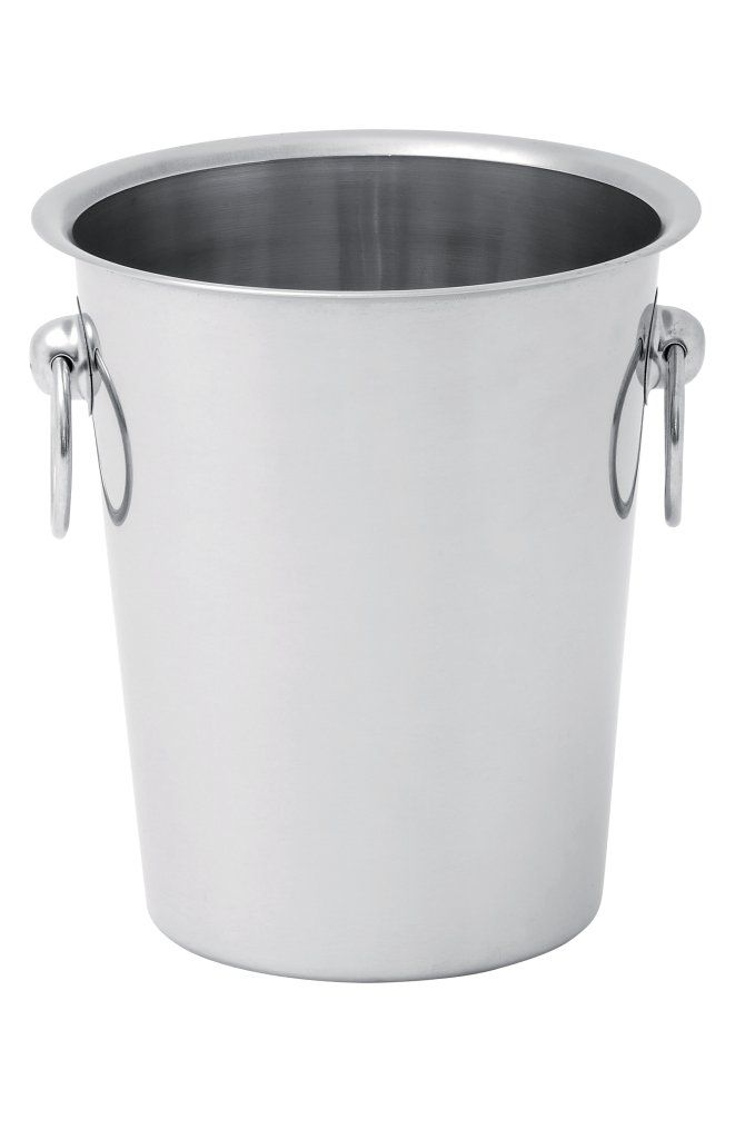 Confezione 1 pezzo SECCHIO CHAMPAGNE INOX H21,5CM D21CM