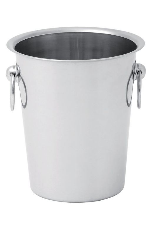 Confezione 1 pezzo SECCHIO CHAMPAGNE INOX H21,5CM D21CM