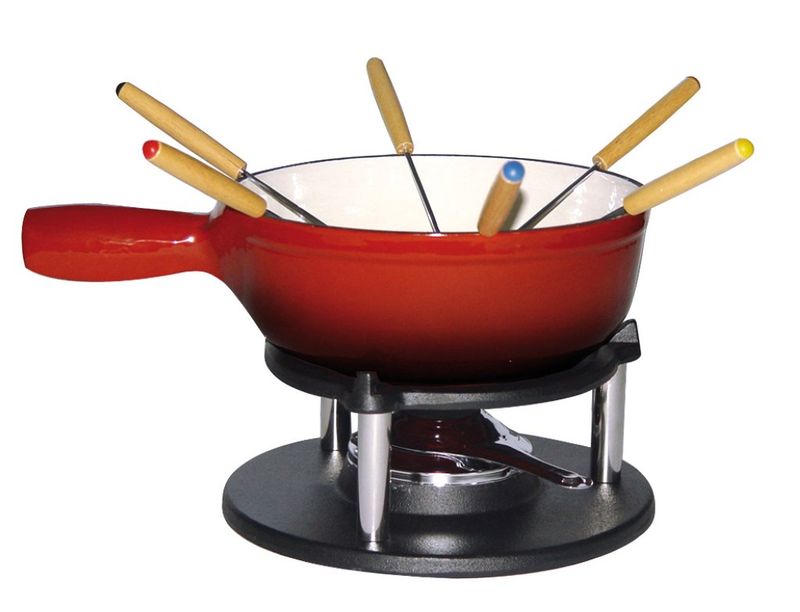 Confezione 1 pezzo SERVIZIO FONDUTA SAVOYARDE ROSSO 2.5L
