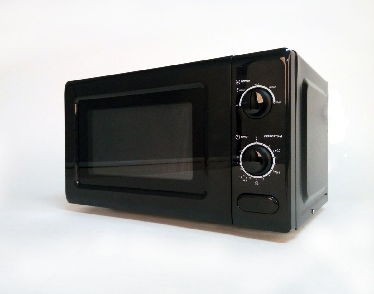 Confezione 1 pezzo FORNO MICROONDE 20L 700W MECCANICO PL25,5 NERO