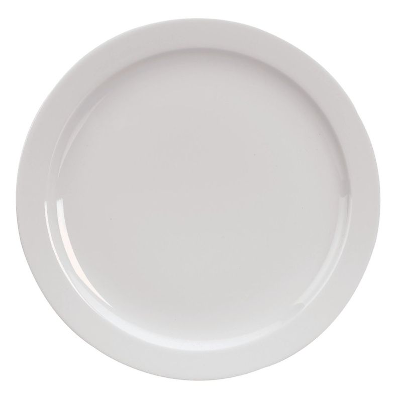 Confezione 12 pezzi PIATTO PIANO  20  CM  VENUS PORC BL