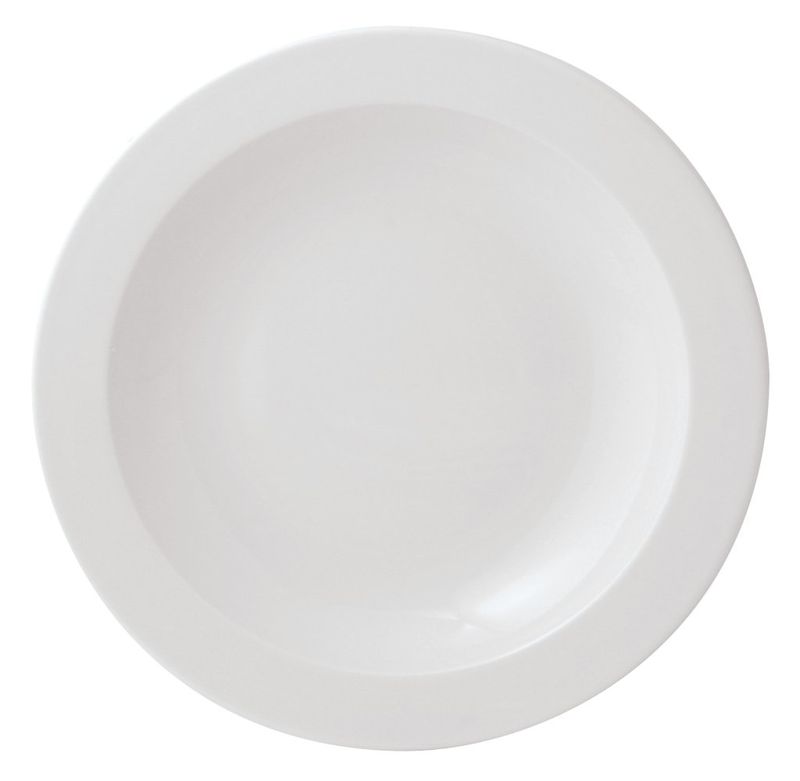 Confezione 12 pezzi PIATTO FONDO 22CM  VENUS PORC BL