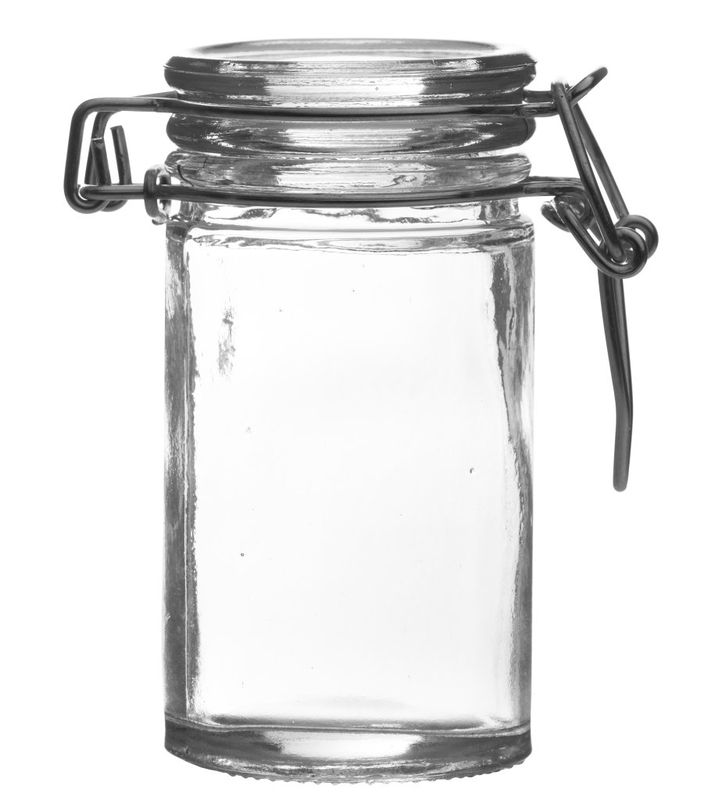 Confezione 12 pezzi VASO ERMETICO CILIND.6,3CL H8.5 D4.5