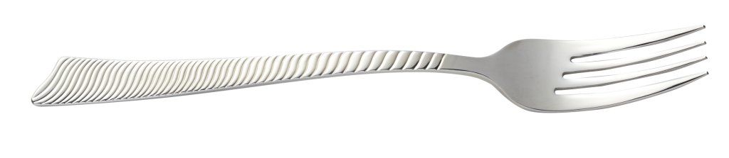 Confezione 12 pezzi FORCH FRUTTA INOX 18/10 WAVE CESELLATO
